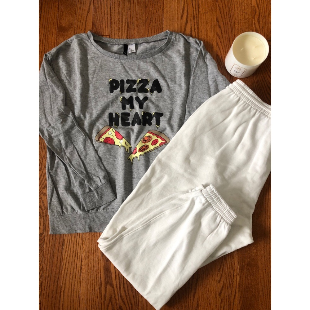 H&M Graphic Crewneck Sweater